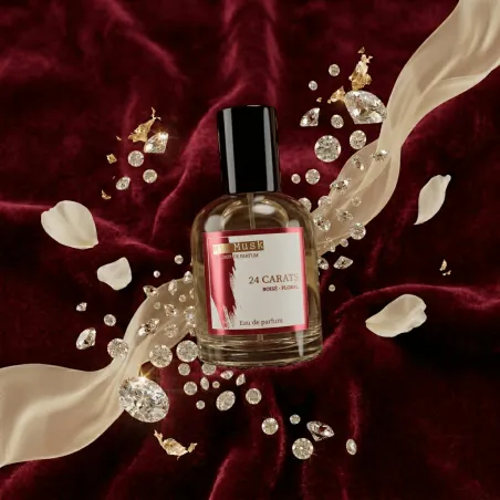 24Carats - Eau de parfum mixte, L’éclat d’un cristal rouge chauffé à 540° | My Musk