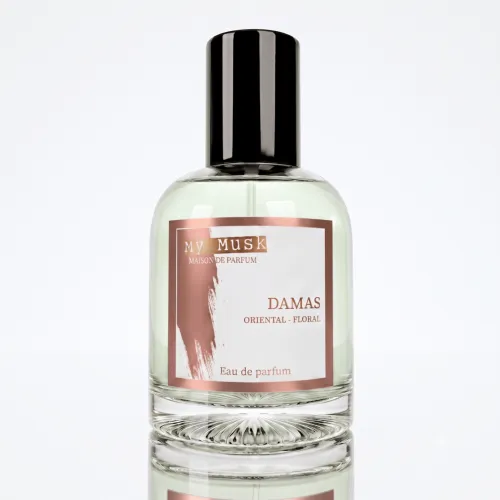Damas - Eau de parfum mixte, Une rose d’Arabie aux accents d’or brûlant | My Musk